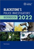 Bild: Blackstone's Police Investigators' Workbook 2022 - Oxford University Press