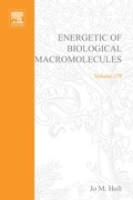 Cover: Energetics of Biological Macromolecules, Part D - Academic Press