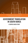 Cover: Government Translation in South Korea - Routledge