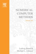 Cover: Numerical Computer Methods, Part D - Academic Press