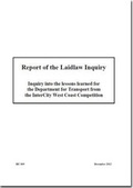 Cover: Report of the Laidlaw Inquiry - TSO