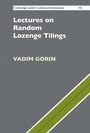 Cover: Lectures on Random Lozenge Tilings - Cambridge University Press