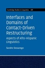 Cover: Interfaces and Domains of Contact-Driven Restructuring: Volume 168 - Cambridge University Press
