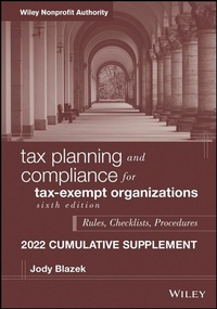 Bild vergrößern Bild: Tax Planning and Compliance for Tax-Exempt Organizations - Wiley