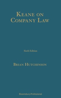 Abbildung von: Keane on Company Law - Bloomsbury Professional