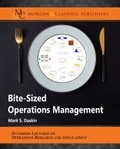 Cover: Bite-Sized Operations Management - Morgan & Claypool Publishers