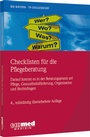 Cover: Checklisten für die Pflegeberatung - ecomed Storck