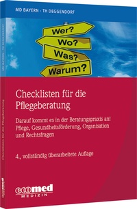 Enlarge image Cover: Checklisten für die Pflegeberatung - ecomed Storck