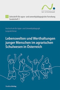 Abbildung von: Zeitschrift für agrar- und umweltpädagogische Forschung, Sonderheft 1 - Studien Verlag