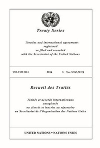 Abbildung von: Treaty Series 3013 (English/French Edition) - United Nations