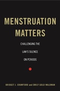Cover: Menstruation Matters - New York University Press