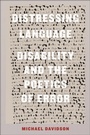 Cover: Distressing Language - New York University Press