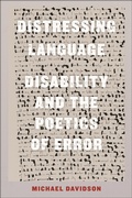 Cover: Distressing Language - New York University Press