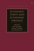 Bild: Economic Torts and Economic Wrongs - Hart Publishing