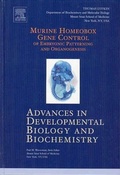 Cover: Murine Homeobox Gene Control of Embryonic Patterning and Organogenesis: Volume 13 - Elsevier