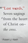 Cover: Last Words - New Growth Press