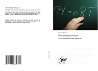 Abbildung von: Thermodynamique - Presses Académiques Francophones