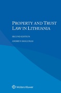 Bild: Property and Trust Law in Lithuania - Wolters Kluwer