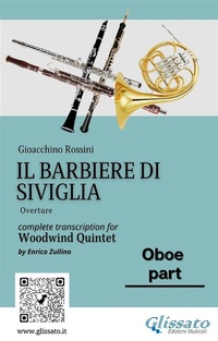 Abbildung von: Oboe part "Il Barbiere di Siviglia" for woodwind quintet - Glissato Edizioni Musicali