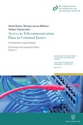 Cover: Access to Telecommunication Data in Criminal Justice. - Duncker & Humblot