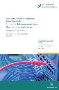 Abbildung von: Access to Telecommunication Data in Criminal Justice. - Duncker & Humblot