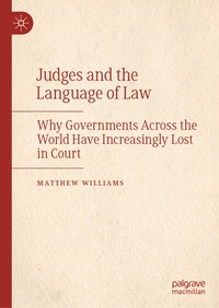 Enlarge image Cover: Judges and the Language of Law - Palgrave Macmillan