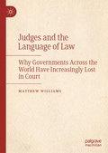 Cover: Judges and the Language of Law - Palgrave Macmillan
