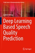 Cover: Deep Learning Based Speech Quality Prediction - Springer