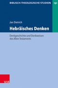 Cover: Hebr&auml;isches Denken - Vandenhoeck & Ruprecht