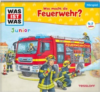 Abbildung von: WAS IST WAS Junior Hörspiel. Was macht die Feuerwehr? - Tessloff Verlag Ragnar Tessloff GmbH & Co. KG