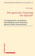 Cover: Der gestische Ursprung der Sprache - Schwabe Verlagsgruppe AG Schwabe Verlag