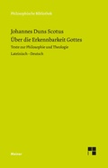 Cover: &Uuml;ber die Erkennbarkeit Gottes - Meiner