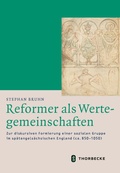 Cover: Reformer als Wertegemeinschaften - Jan Thorbecke Verlag