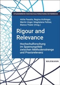 Cover: Rigour and Relevance: Hochschulforschung im Spannungsfeld zwischen Methodenstrenge und Praxisrelevanz - Waxmann