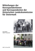 Cover: Mitteilungen der Korrespondentinnen und Korrespondenten der Historischen Landeskommission f&uuml;r Steiermark - Historische Landeskomm. f. Steiermark