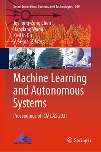 Enlarge image Cover: Machine Learning and Autonomous Systems - Springer