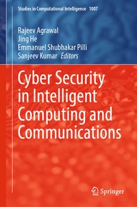 Enlarge image Cover: Cyber Security in Intelligent Computing and Communications - Springer