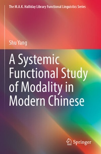 Abbildung von: A Systemic Functional Study of Modality in Modern Chinese - Springer