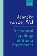 Cover: A Featural Typology of Bantu Agreement - Oxford University Press