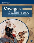 Cover: Voyages in World History, Volume I - Wadsworth Publishing Co Inc