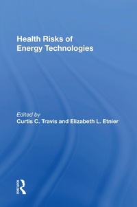 Enlarge image Cover: Health Risks Of Energy Technologies - Routledge
