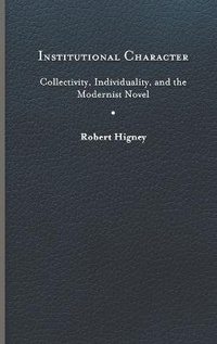 Enlarge image Cover: Institutional Character - University of Virginia Press