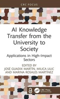 Cover: AI Knowledge Transfer from the University to Society - CRC Press