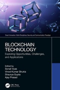 Cover: Blockchain Technology - CRC Press