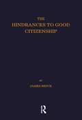 Cover: Hindrances to Good Citizenship - Routledge