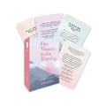 Cover: Five Minutes in the Morning: A Focus Card Deck - Aster