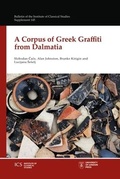 Cover: A Corpus of Greek Graffiti from Dalmatia - University of London Press
