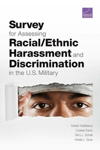 Enlarge image Cover: Survey for Assessing Racial/Ethnic Harassment and Discrimination in the U.S. Military - RAND
