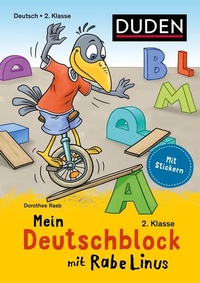 Enlarge image Cover: Mein Deutschblock mit Rabe Linus - 2. Klasse - Duden