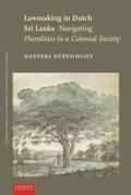 Cover: Lawmaking in Dutch Sri Lanka - Leiden University Press